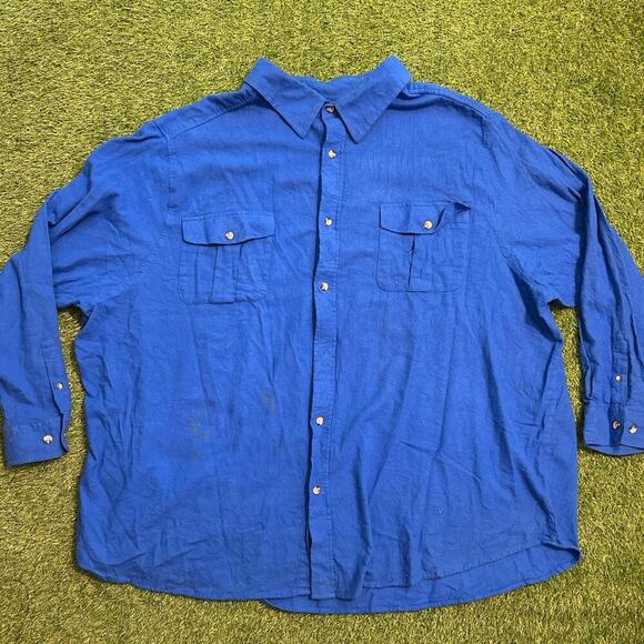 KingSize Big Button-Up Shirt - Picture 1 of 5